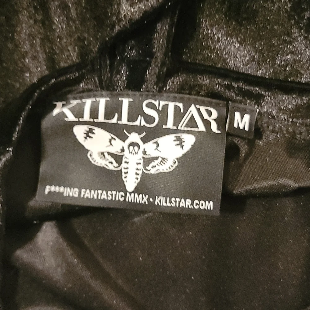 Killstar Velvet Pentagram Dress M - Picture 3 of 3